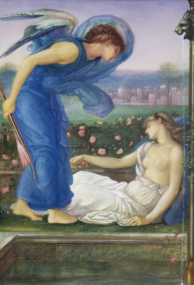 Cupid and Psyche by Edward Burne Jones